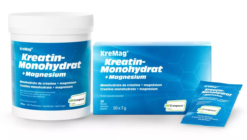 KreMag® Kreatin-Monohydrat (Creapure®) mit Magnesium KreMag® Kreatin-Monohydrat (Creapure®) mit Magnesium